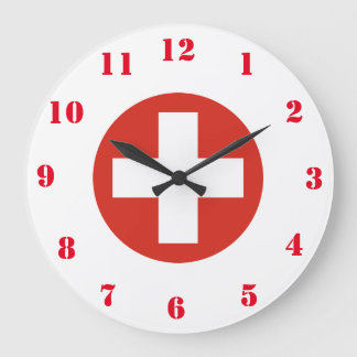 Horloge murale de l'armée de l'air suisse