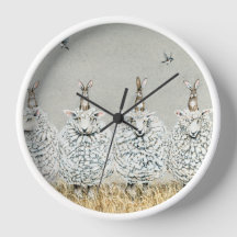 Horloge murale de l'avant-garde