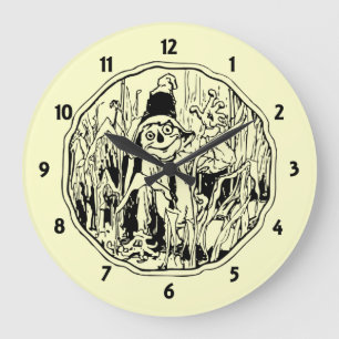 Horloge murale de l'Écart d'Halloween