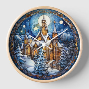 Horloge murale de l'église de Noël
