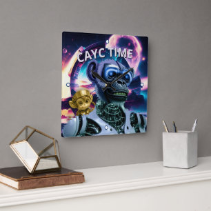 Horloge murale de l'heure CAYC