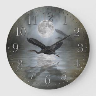 Horloge murale de l'Imaginaire de la faune du Héro