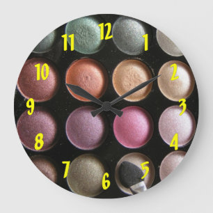 Horloge murale de l'oeil