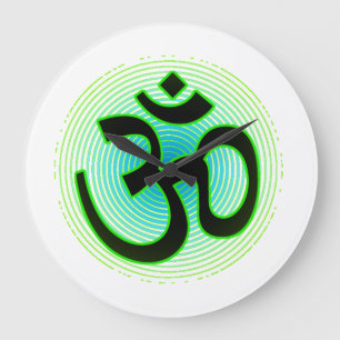 Horloge murale de l'OM (aum)