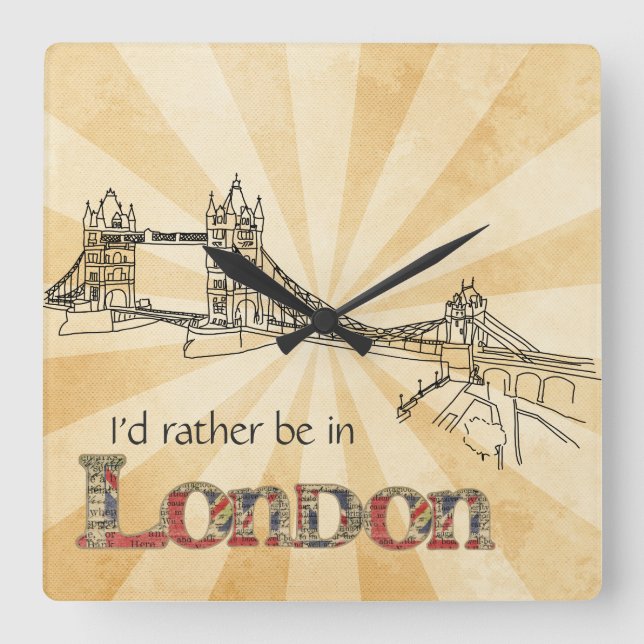 Horloge murale de Londres (Recto)