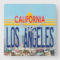 Horloge murale de Los Angeles
