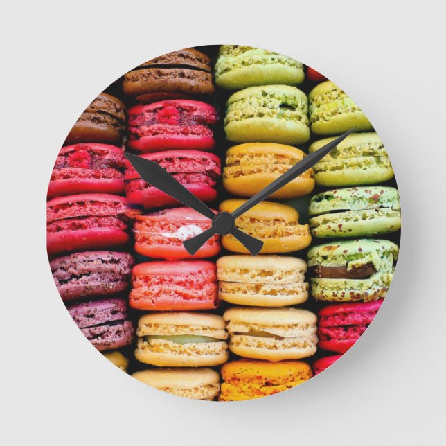 Horloge murale de Macaron (Recto)