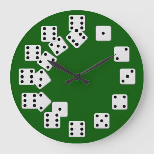 Horloge murale de matrices