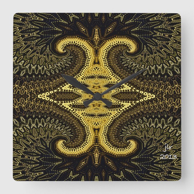 HORLOGE MURALE DE MOINE DE ZEN (Recto)