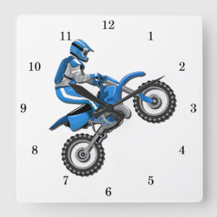 Horloge murale de moto très amusant