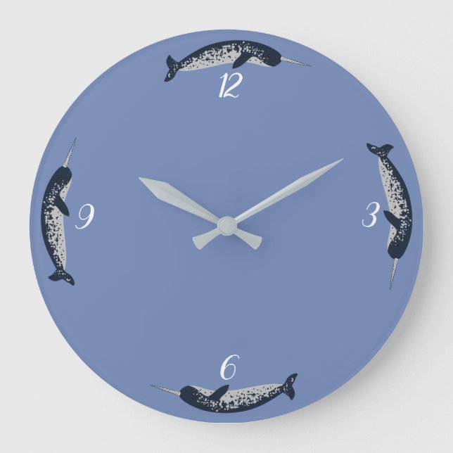 Horloge murale de Narwhal (Recto)