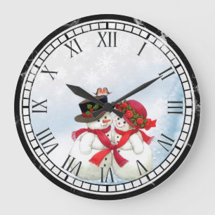 Horloge murale de Noël