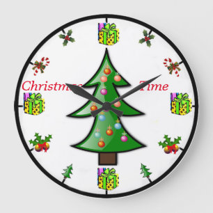 Horloge murale de Noël
