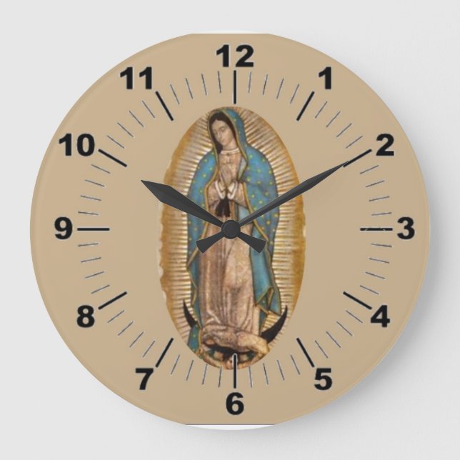 Horloge murale de Notre-Dame de Guadalupe (Recto)
