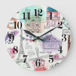 Horloge murale de Paris