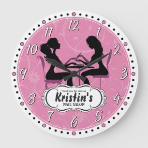 Horloge murale de Personalizable de salon de clou