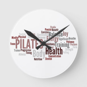 Horloge murale de PILATES