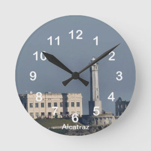 Horloge murale de prison d'Alcatraz