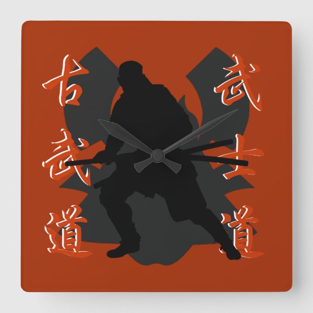 Horloge murale de Samurai (Recto)