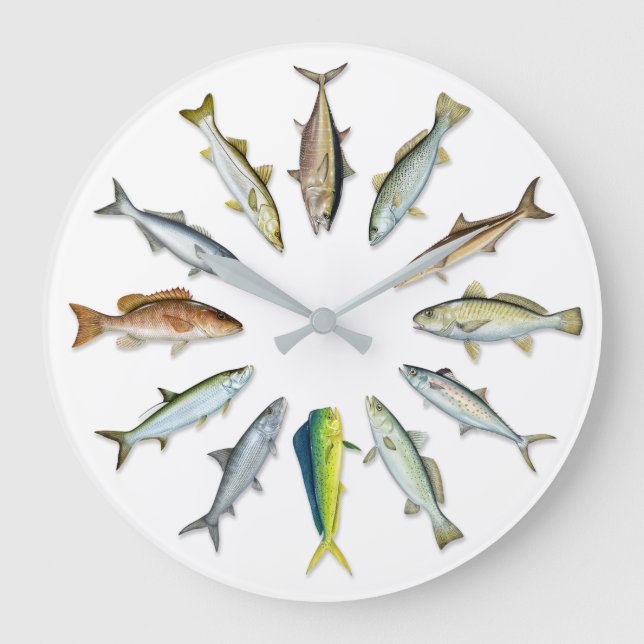 Horloge murale de Sportfish (Recto)
