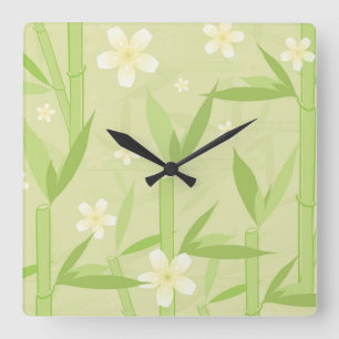 Horloge murale de style japonais