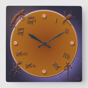 Horloge murale de sud-ouest