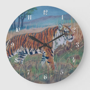 Horloge murale de tigre de Bengale