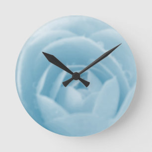 Horloge murale de tourbillon de camélia