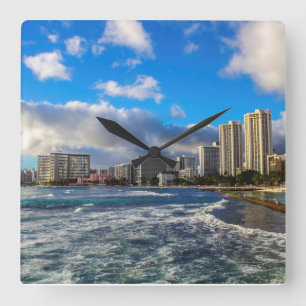 Horloge murale de Waikiki Hawaii