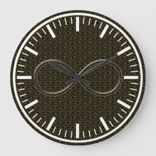 Horloge murale décorative infinie