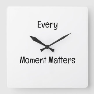 Horloge murale décorative motivante