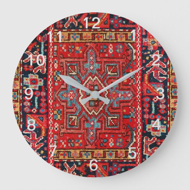 Horloge murale décorative Perse (Recto)