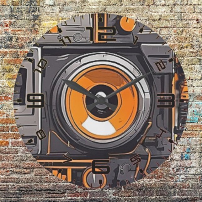 Horloge murale des battements intemporels - Vibes  (Créateur téléchargé)