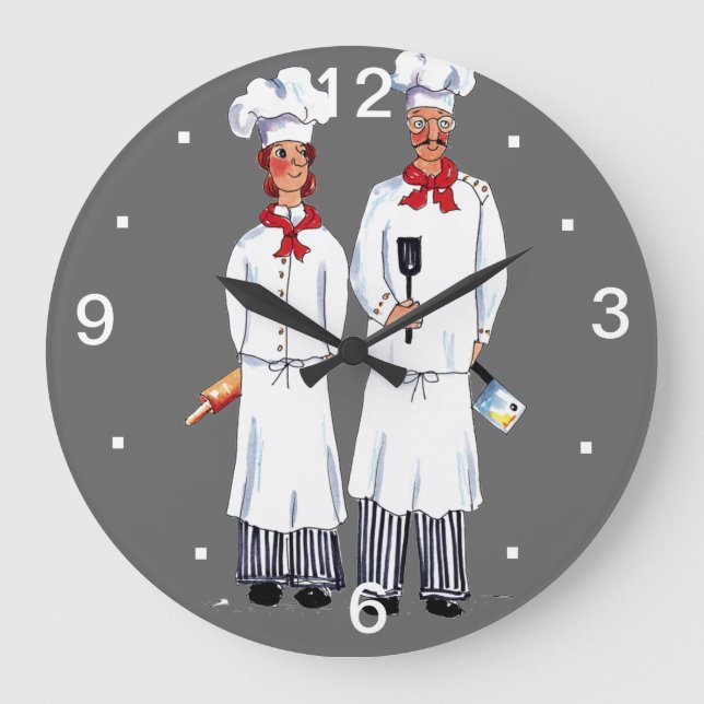 Horloge murale des Chefs De Coupe (Recto)