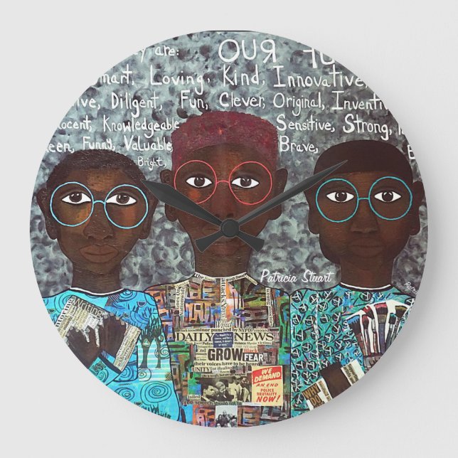 Horloge murale des espèces en péril (Recto)