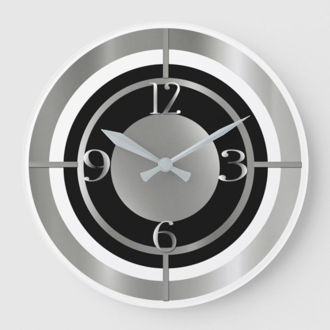 Horloge murale design moderne (Recto)