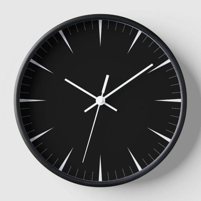 Horloge murale design moderne (Recto)