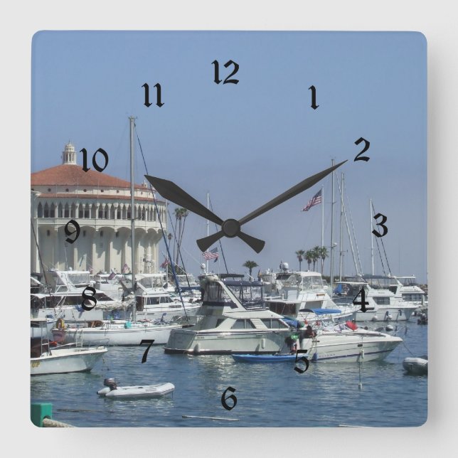 Horloge murale d'île de Catalina (Recto)