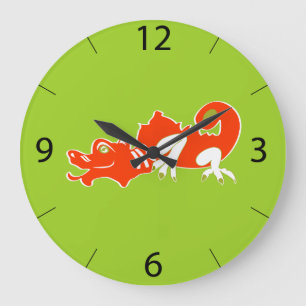 Horloge murale Dragon