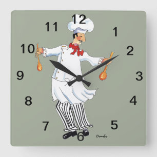 Horloge murale du chef