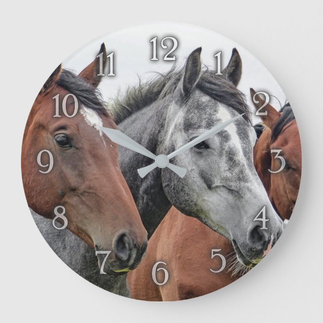 Horloge murale du cheval (Recto)