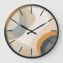 Horloge murale du concepteur minimaliste Boho