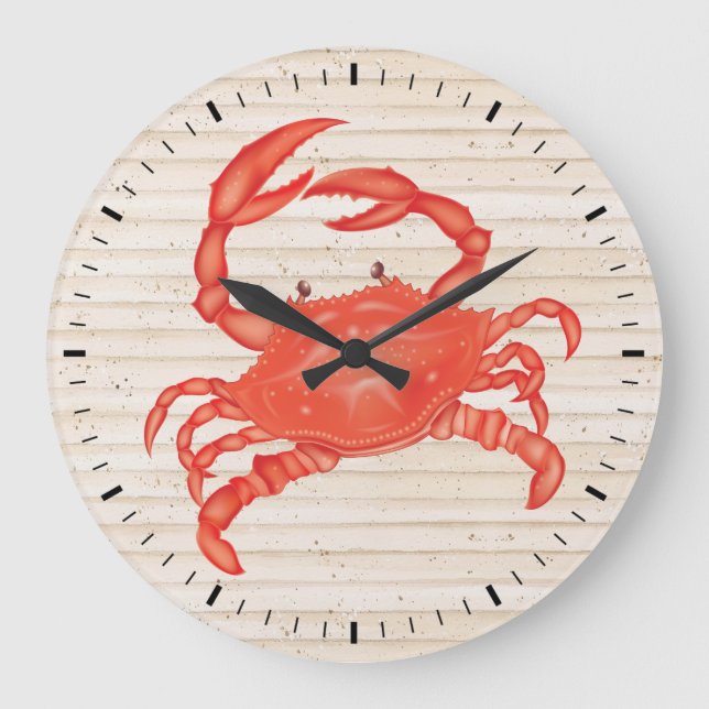 Horloge murale du crabe de plage - SRF (Recto)