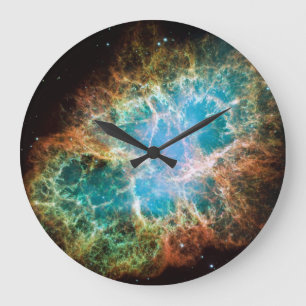Horloge murale du crabe nébuleuse