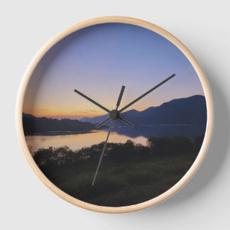 Horloge murale du crépuscule