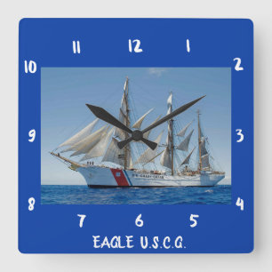 Horloge murale du navire haute aigle