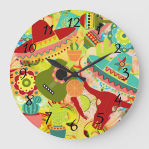 Horloge murale du Parti des rues mexicain