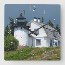 Horloge murale du phare de Bear Island