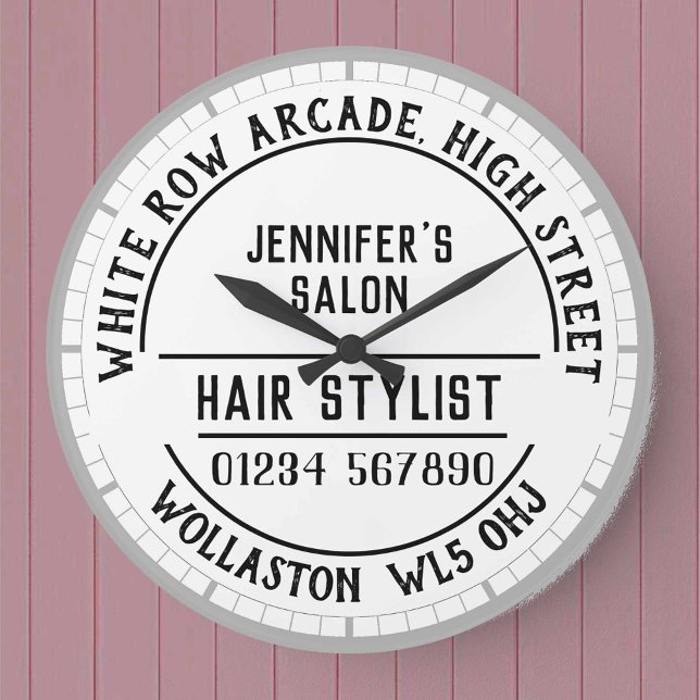 Horloge murale du salon coiffeur (Créateur téléchargé)