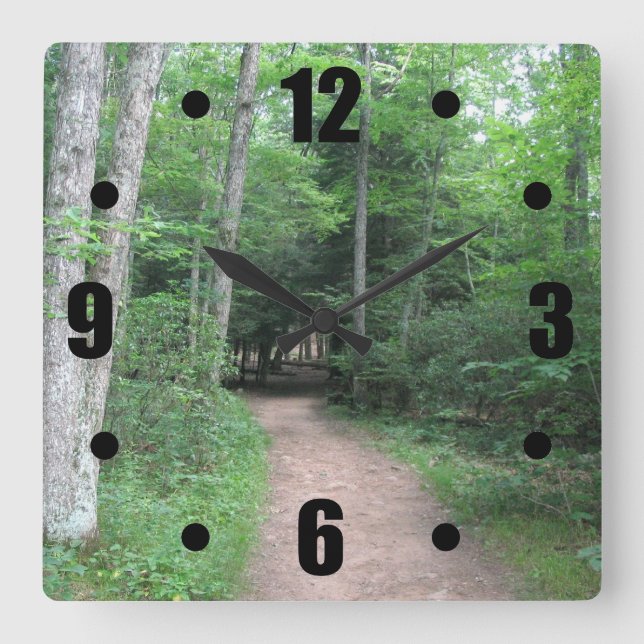 Horloge murale du sentier Woodside (Recto)